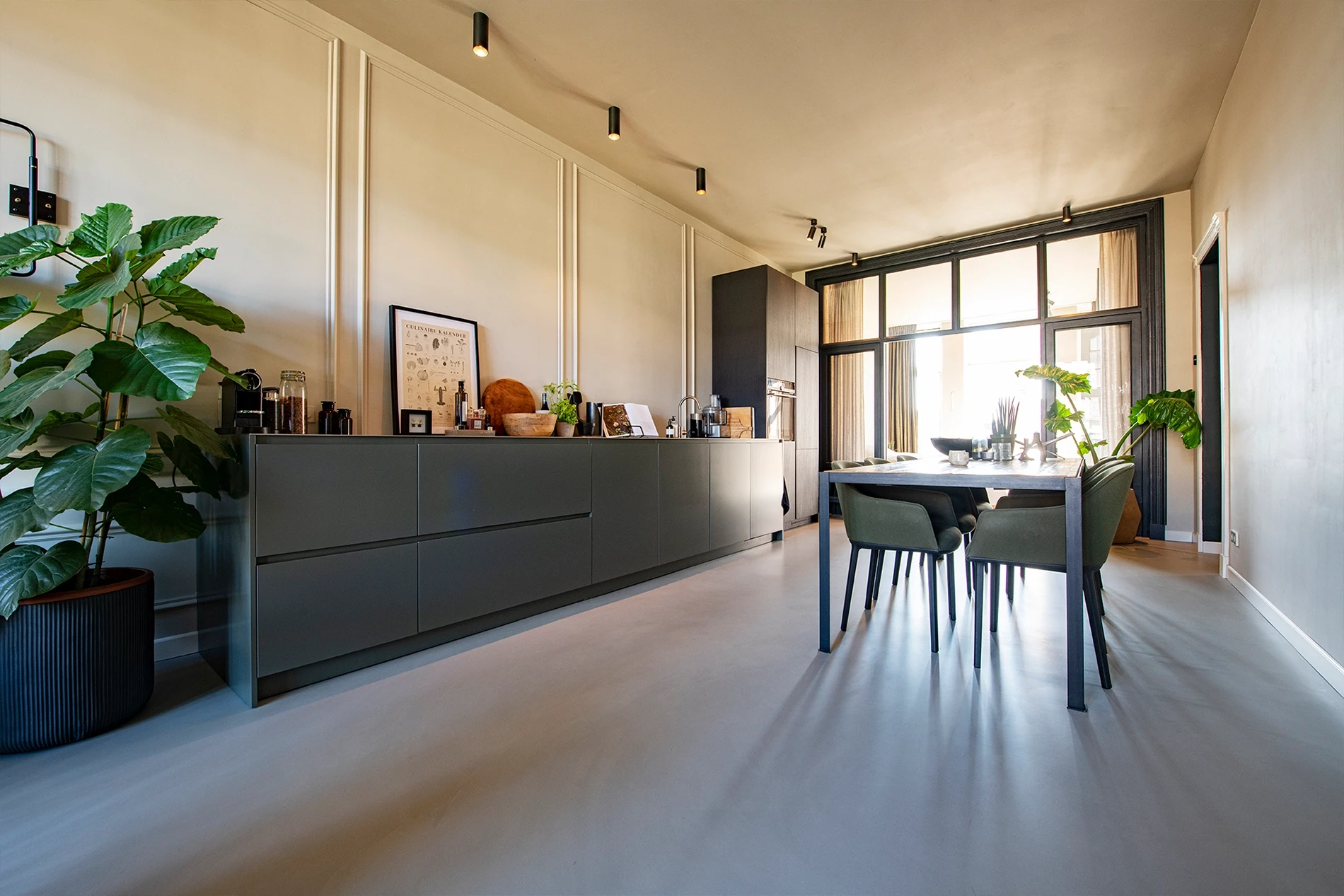 Polyurethaan gietvloer in woonhuis | Romar-Voss Floor Systems